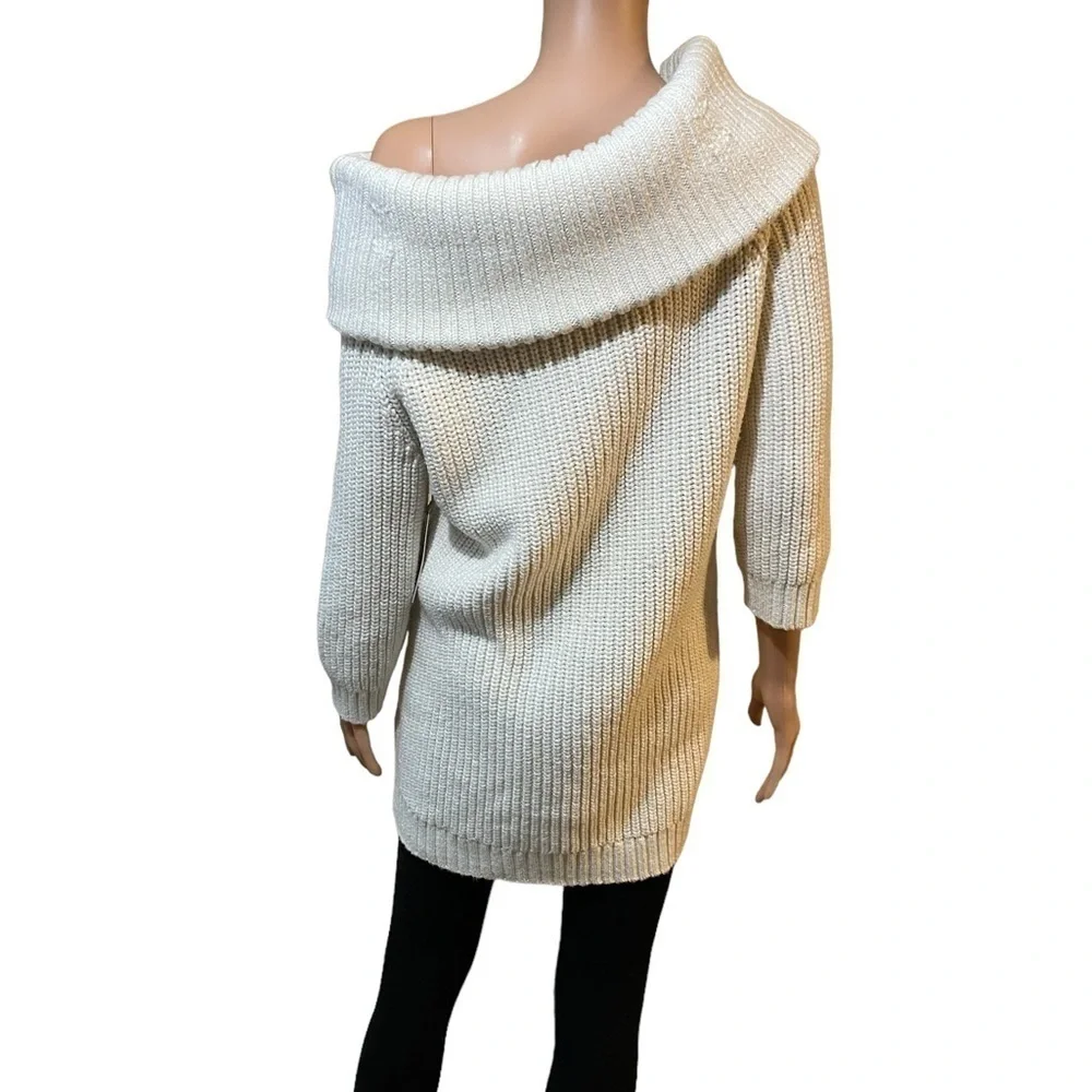 Land’s End knitted sweater new 25% MERINO WOOL woman’s size large